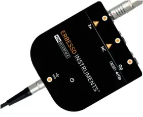 Interfaz del Recopilador de Datos Portátil con Conexión USB GX400 con Acelerómetro Cableado AC500-2P 24V 100mV/g