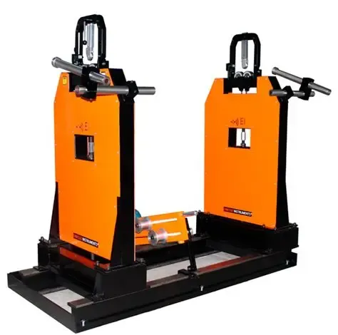 Dynamische Auswuchtmaschine EI-Series™ EI-1000 mit hochpräzisen Beschleunigungssensoren zur Erkennung der durch Materialablagerungen auf rotierenden Komponenten verursachten Massenmittelpunktverlagerung