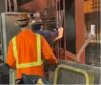 PHANTOM® Gateway 2.0 connected through a Wi-Fi bridge in a steel mill