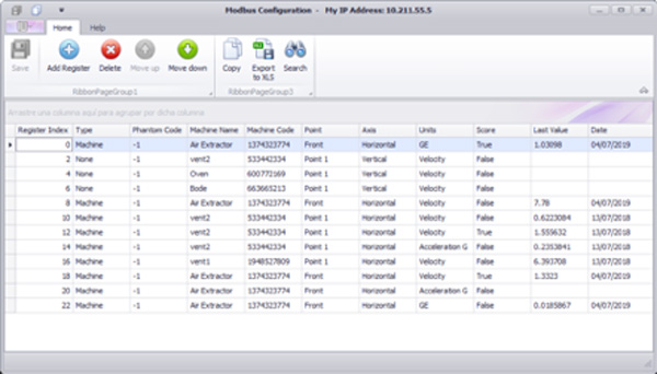 Modbus in EI-Monitoring