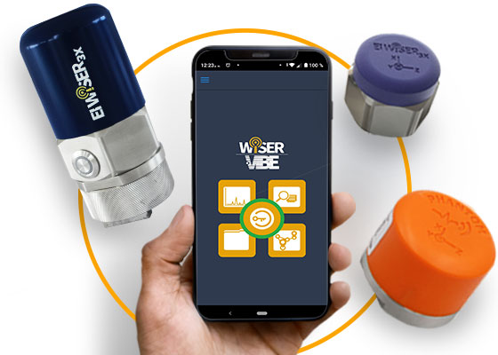 vibration analysis app connection options