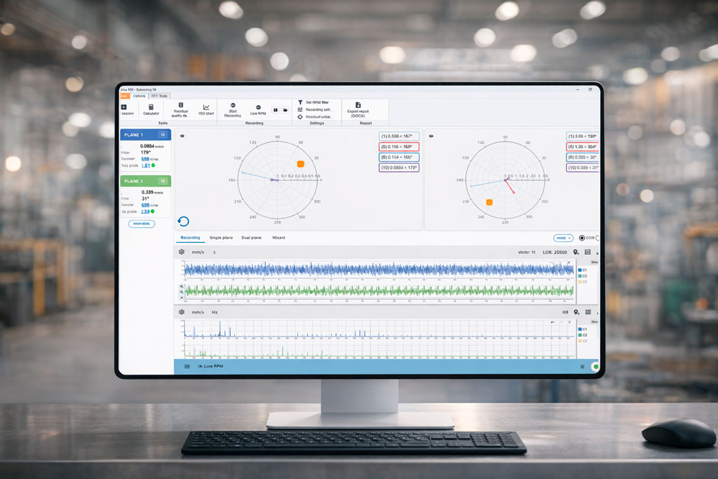 DigivibeMX 26 the Dynamic Balancing Software